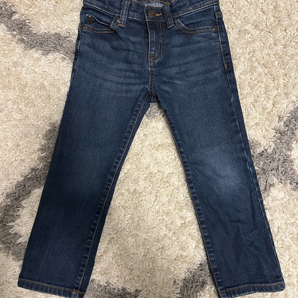Janie and Jack Boys Slim Jean Size 4
